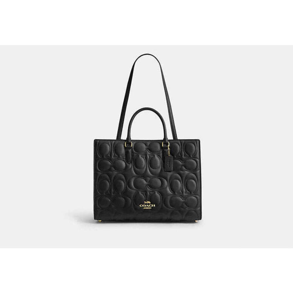 Maggie Tote Bag In Signature Leather